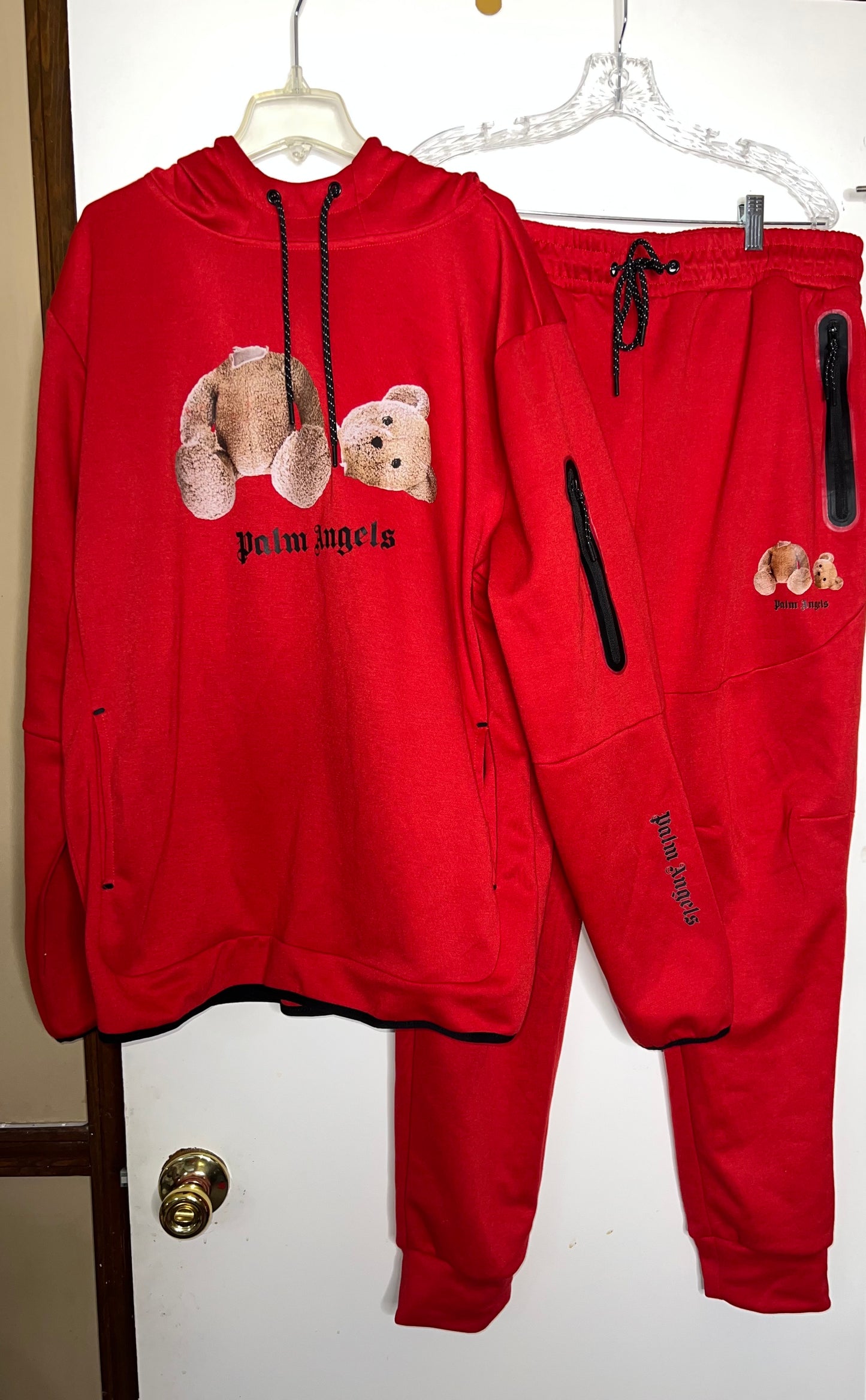 Palm Angels Bear Hoodie & Sweatpants