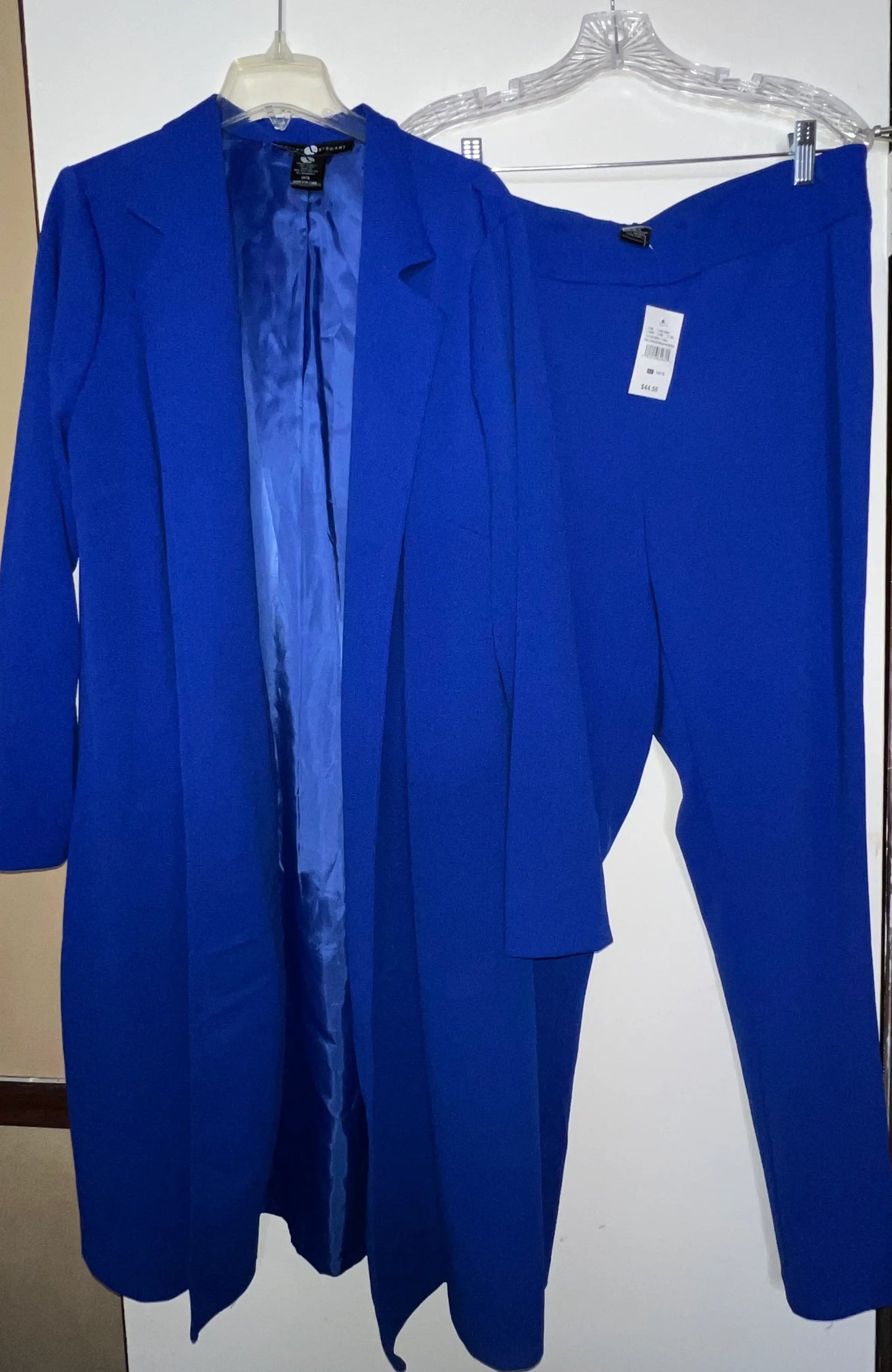 Ashley Stewart Long Jacket Pantsuit